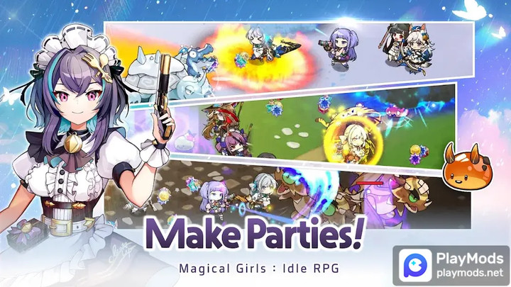 Magical Girls Idle<span>(Stupid Enemies)</span> screenshot image 3_Popularmodapk.com