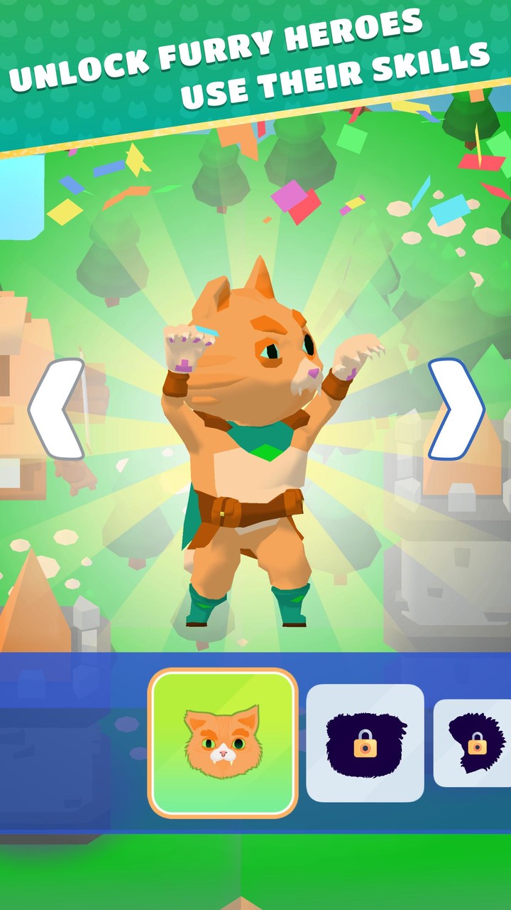 Cats & Towers: Merge Puzzle 3D screenshot image 4_Popularmodapk.com