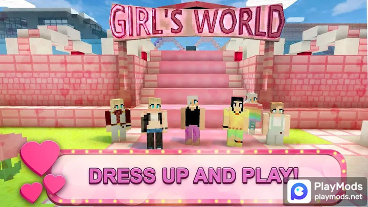 Girls Theme Park Craft: Water<span>(No ads)</span> screenshot image 1_Popularmodapk.com