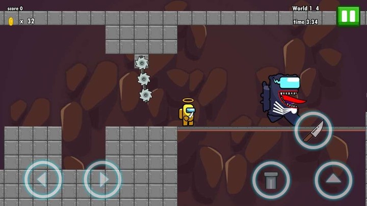 RED IMPOSTER - NIGHTMARE ADVENTURE screenshot image 2_Popularmodapk.com