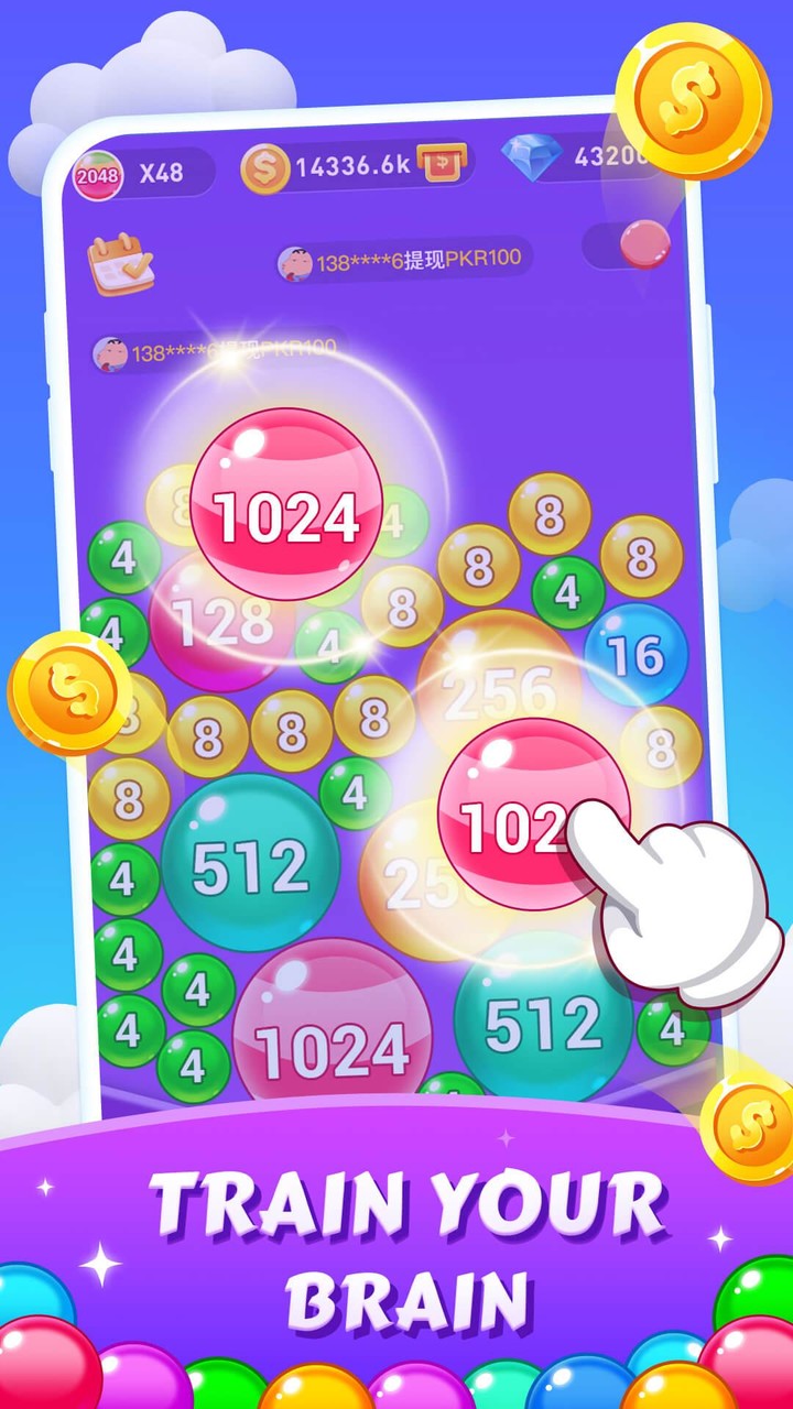 2048 - Fun Number Game screenshot image 3_Popularmodapk.com