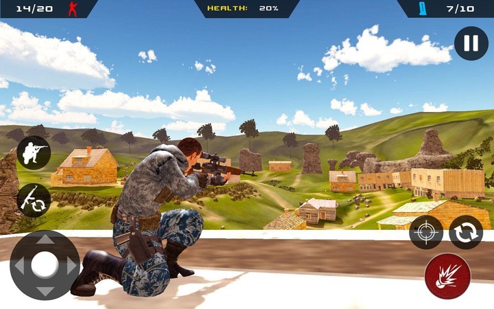 Sniper Ghost Fps Commando Cs screenshot image 3_Popularmodapk.com