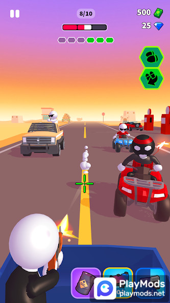 Rage Road(Unlimited Money) screenshot image 2_Popularmodapk.com