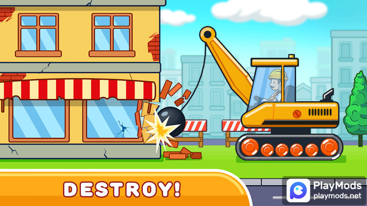 Car & Games for kids building<span>(No Ads)</span> screenshot image 3_Popularmodapk.com