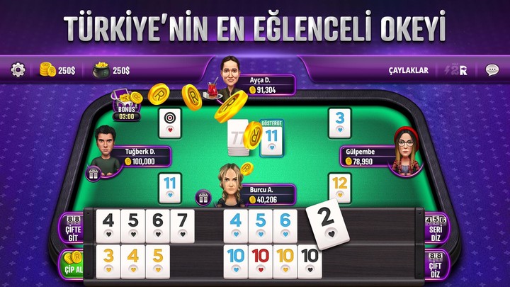 Rakkip Çanak Okey screenshot image 1_Popularmodapk.com