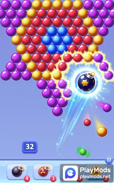 Bubble Shooter<span>(No Ads)</span> screenshot image 4_Popularmodapk.com