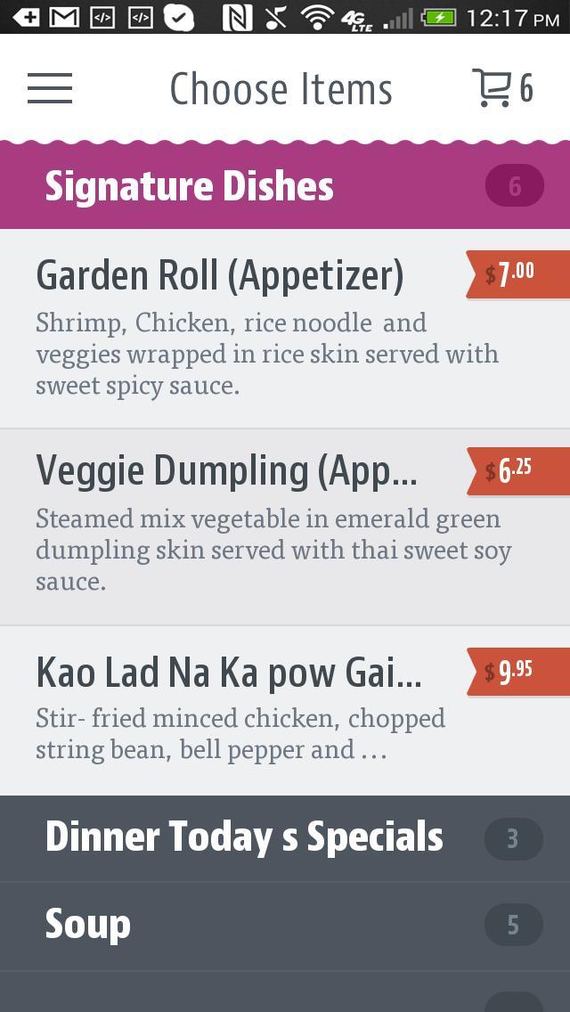 Bua Thai Restaurant screenshot image 3_Popularmodapk.com