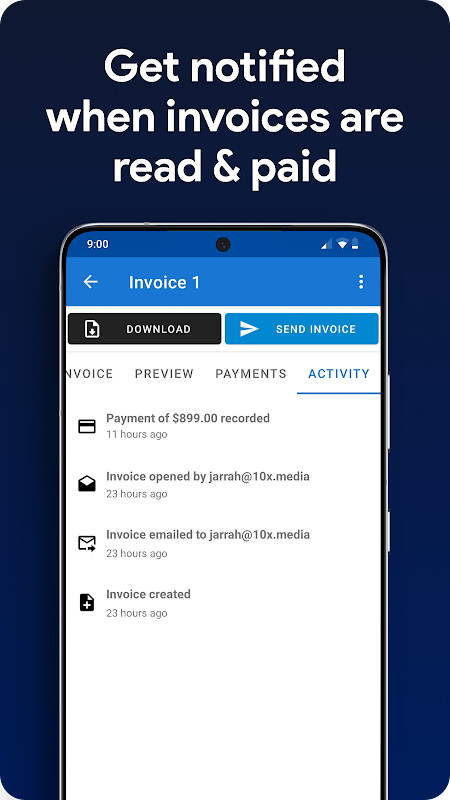 ProBooks: Simple Invoice Maker screenshot image 1_Popularmodapk.com