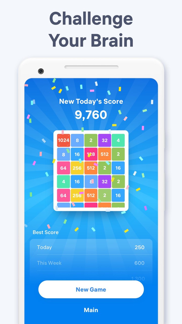 Merge Blocks - number game screenshot image 5_Popularmodapk.com