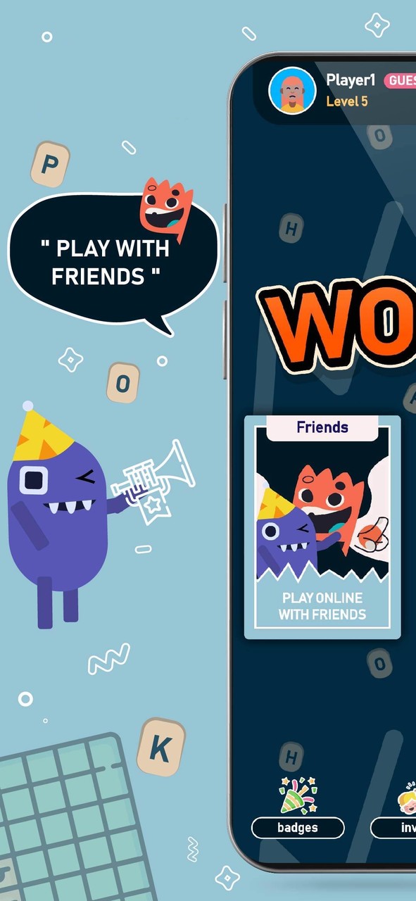 WordPlus - Word Search Battle screenshot image 1_Popularmodapk.com