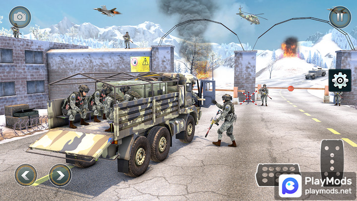 Truck Simulator Army Games 3D<span>(unlimited money)</span> screenshot image 3_Popularmodapk.com