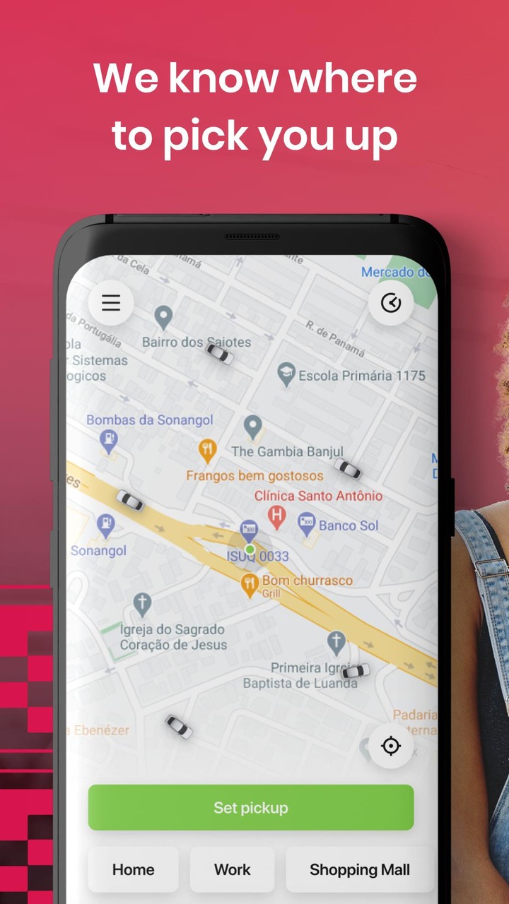 Tirosa: Angola taxi app screenshot image 1_Popularmodapk.com