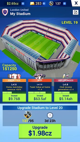 Idle Eleven - Soccer tycoon<span>(Unlimited Money)</span> screenshot image 8_Popularmodapk.com