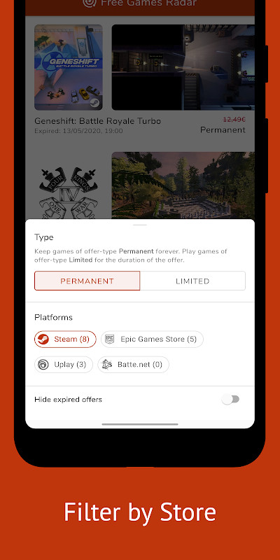 PC Games Radar for Epic Games, Steam, Origin, GoG screenshot image 3_Popularmodapk.com