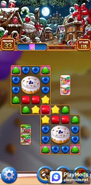Sweet Cookies Kingdom_Match 3<span>(mod)</span> screenshot image 3_Popularmodapk.com