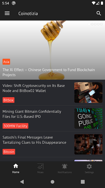 Coinotizia - Leader in Cryptocurrency News screenshot image 2_Popularmodapk.com