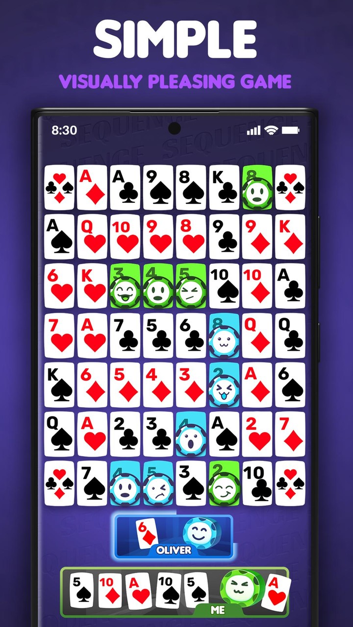 Sequence: Board and card game screenshot image 3_Popularmodapk.com