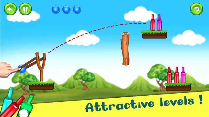 Bottle Knock Down Hit screenshot image 3_Popularmodapk.com