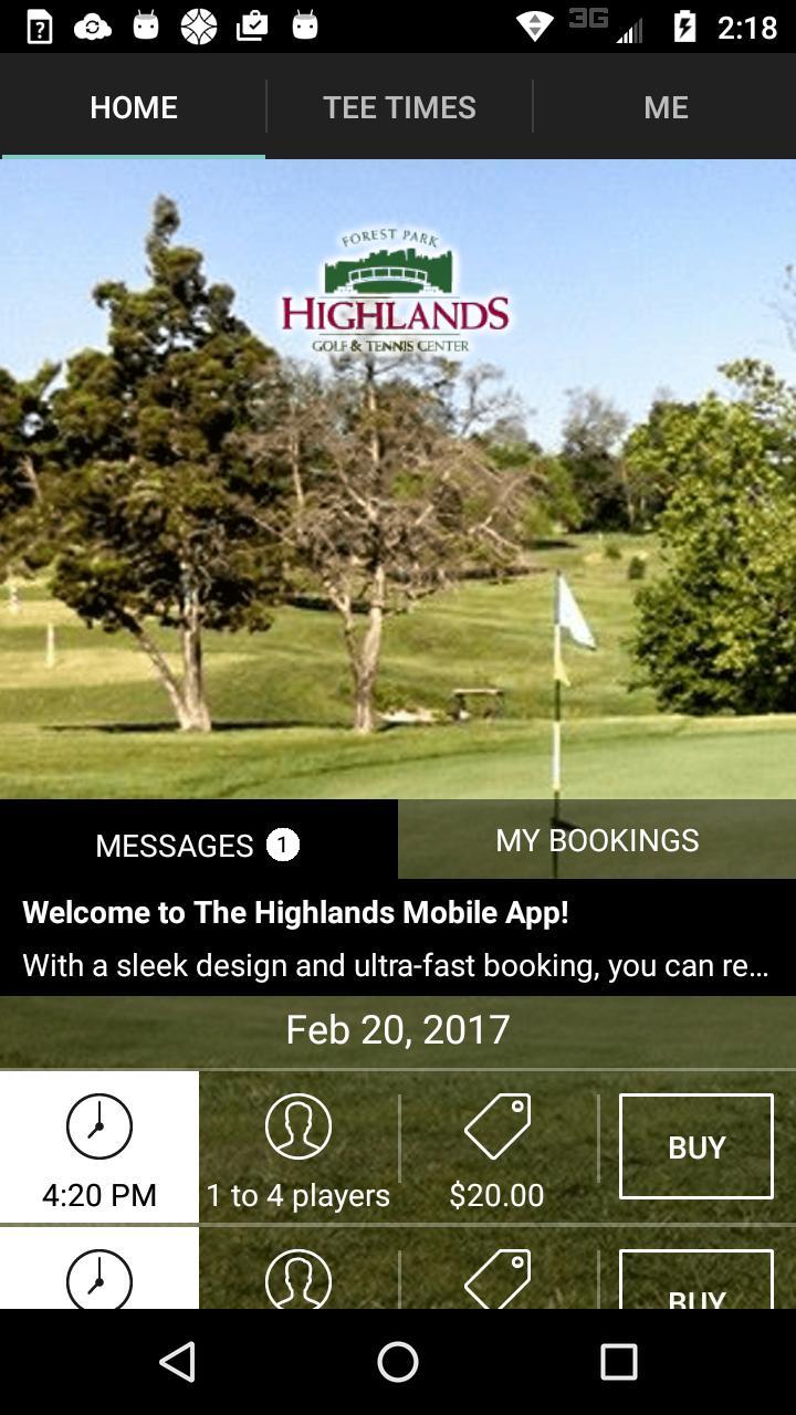 The Highlands Golf Tee Times screenshot image 25_Popularmodapk.com