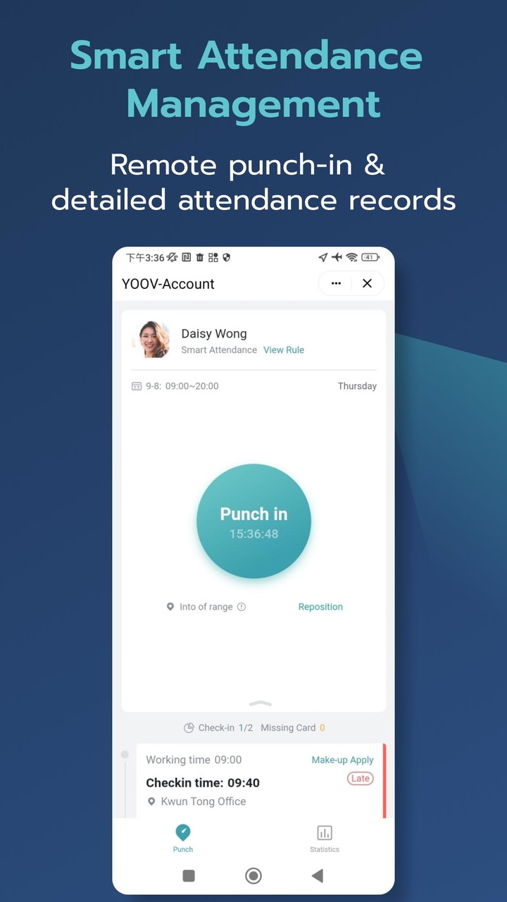 YOOV WORK - Business HR Helper screenshot image 3_Popularmodapk.com
