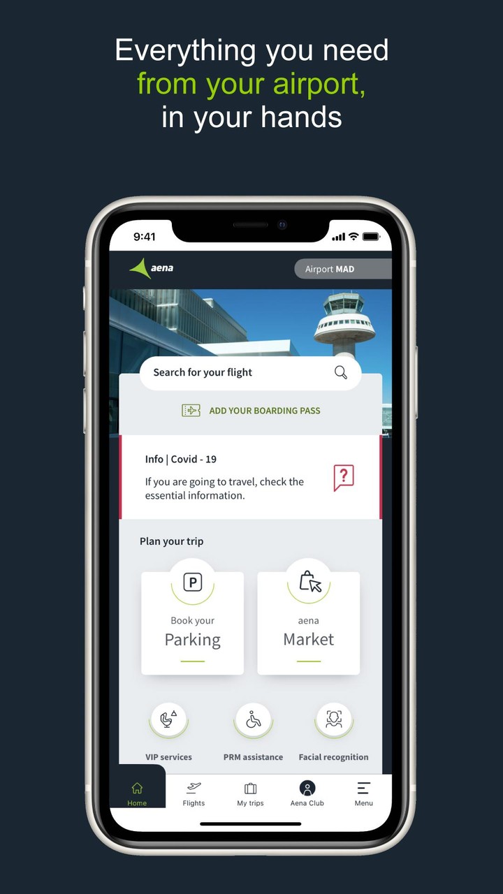 Aena. Spanish Airports. Flight info screenshot image 1_Popularmodapk.com