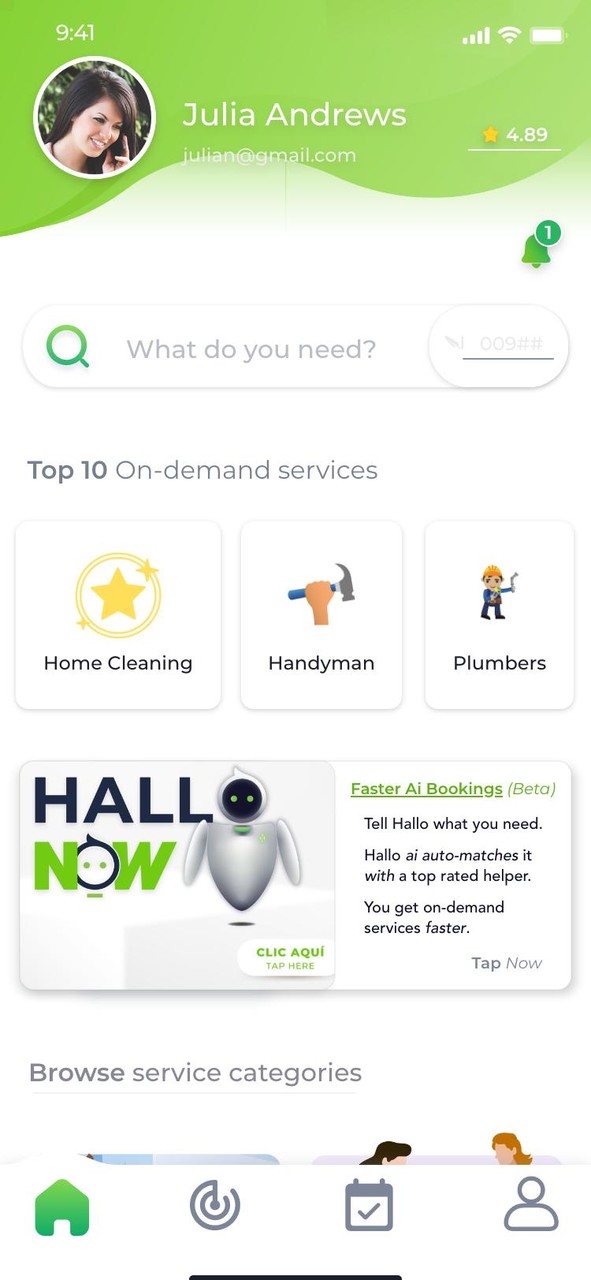 Hallo: Services On-Demand App screenshot image 24_Popularmodapk.com