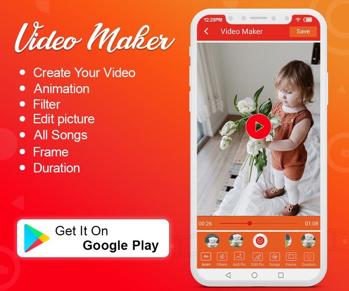 Photo Video Maker with Music screenshot image 7_Popularmodapk.com