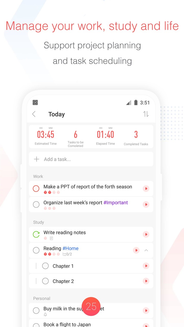 Focus To-Do: Pomodoro & Tasks screenshot image 11_Popularmodapk.com