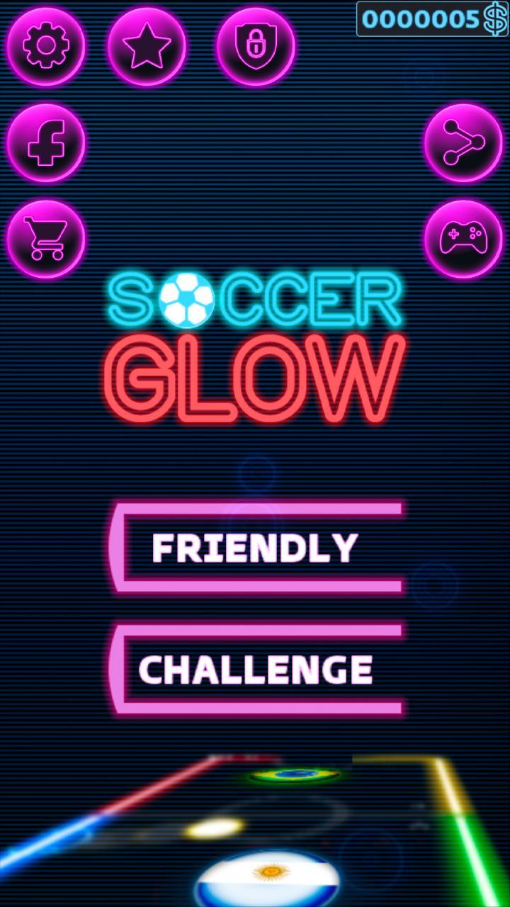 Glow Soccer Ball screenshot image 1_Popularmodapk.com