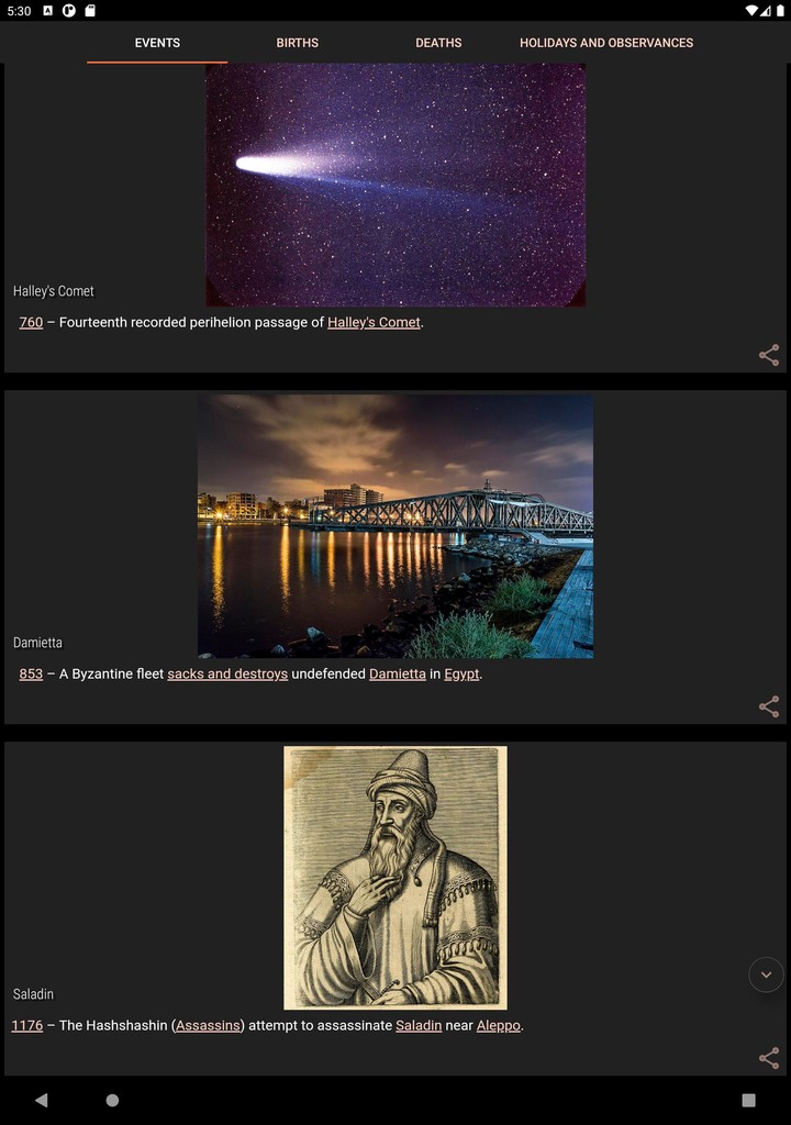 Today in History: what happened today in history? screenshot image 15_Popularmodapk.com