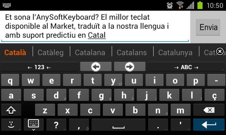 Catalan for AnySoftKeyboard screenshot image 2_Popularmodapk.com