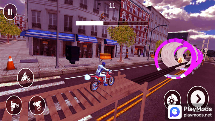 Superhero Bike Stunt Racing<span>(Speed change)</span> screenshot image 5_Popularmodapk.com