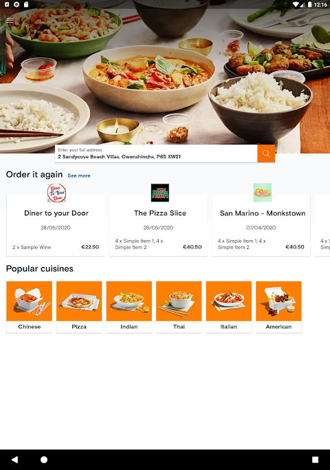 Just Eat Ireland - Order Takeaway screenshot image 2_Popularmodapk.com
