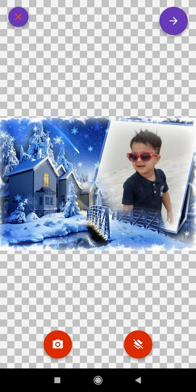 Snowfall Photo Frames Editor: DP, Quotes, Greeting screenshot image 10_Popularmodapk.com