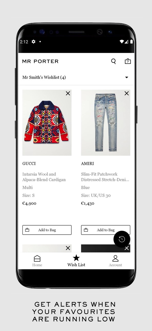 MR PORTER: Mens Clothing Shop screenshot image 7_Popularmodapk.com