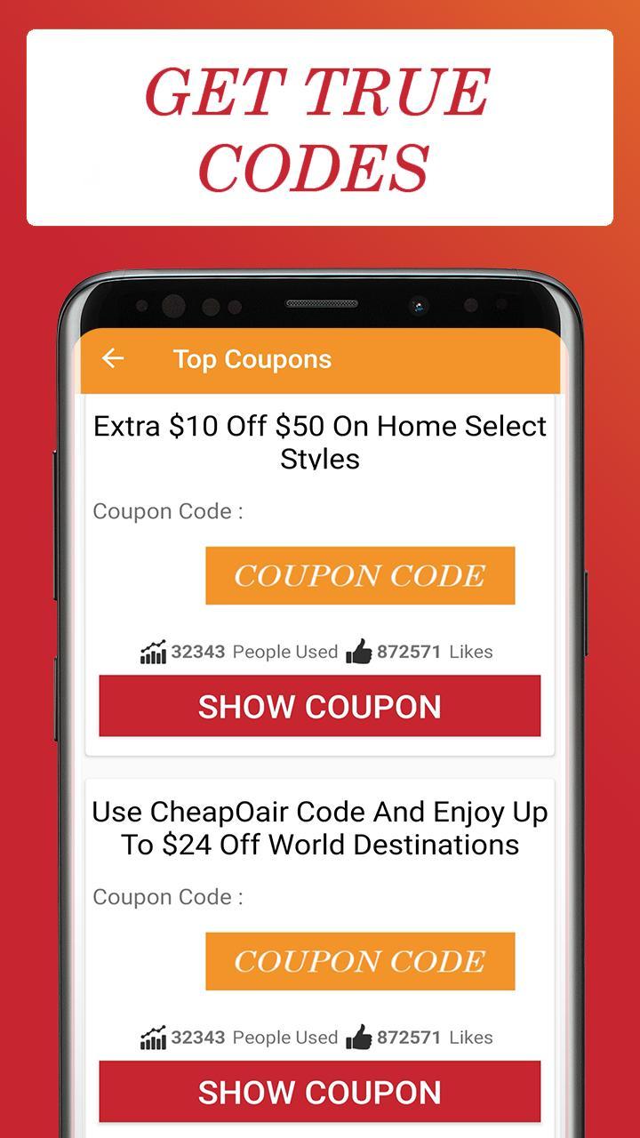 Coupons for Kohl's screenshot image 3_Popularmodapk.com
