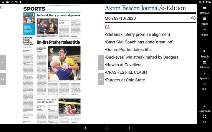 Akron Beacon Journal eEdition screenshot image 5_Popularmodapk.com