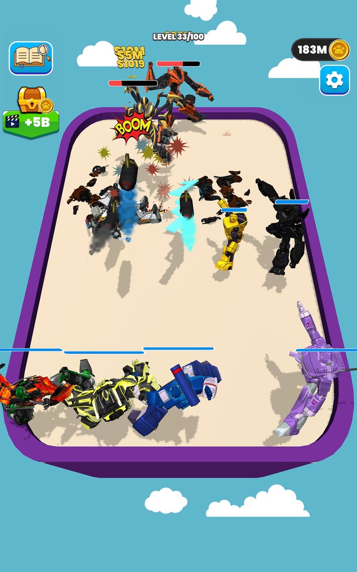 Merge Master: Robot Action Car screenshot image 18_Popularmodapk.com