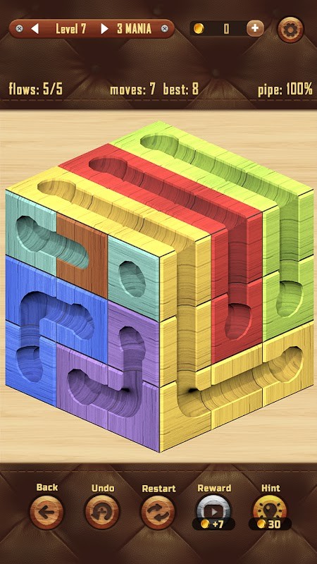 Connect the Dots - Wood Line screenshot image 3_Popularmodapk.com