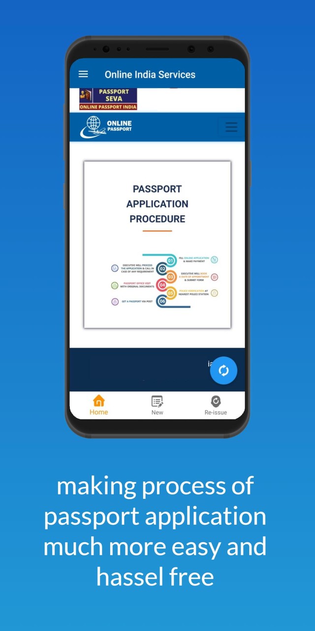 India Passport Seva Online App screenshot image 1_Popularmodapk.com