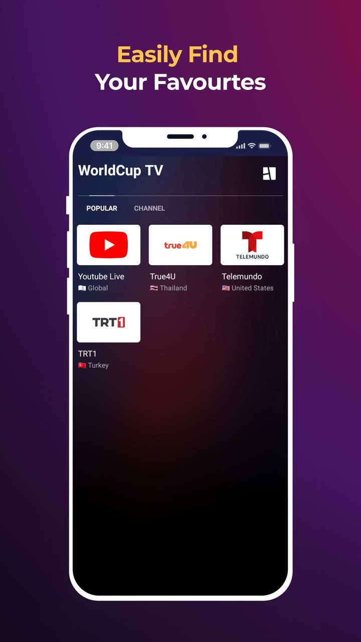 World Cup 2022 Live TV screenshot image 2_Popularmodapk.com