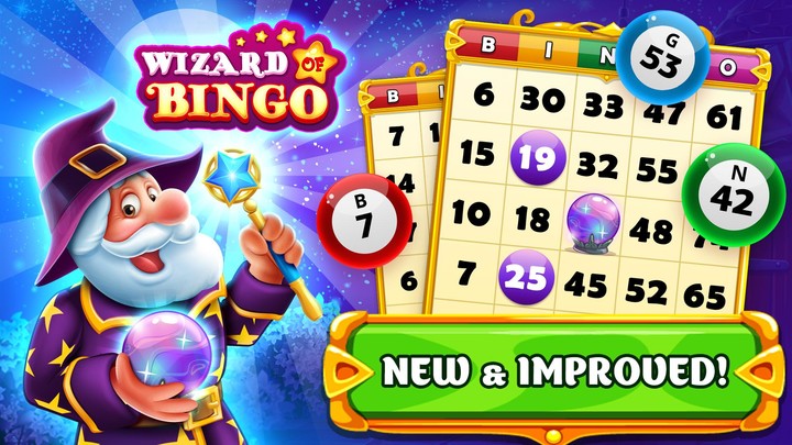 Wizard of Bingo screenshot image 1_Popularmodapk.com