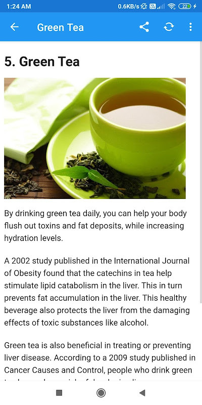 Foods for Liver Cleansing screenshot image 7_Popularmodapk.com