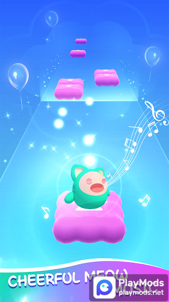 Meow Hop: Cats & Dancing Tiles<span>(No ads)</span> screenshot image 4_Popularmodapk.com