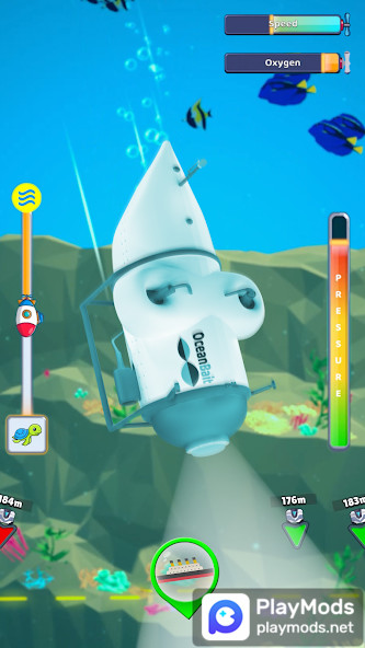 Deep Dive! - Submarine Game<span>(Unlimited gold)</span> screenshot image 1_Popularmodapk.com