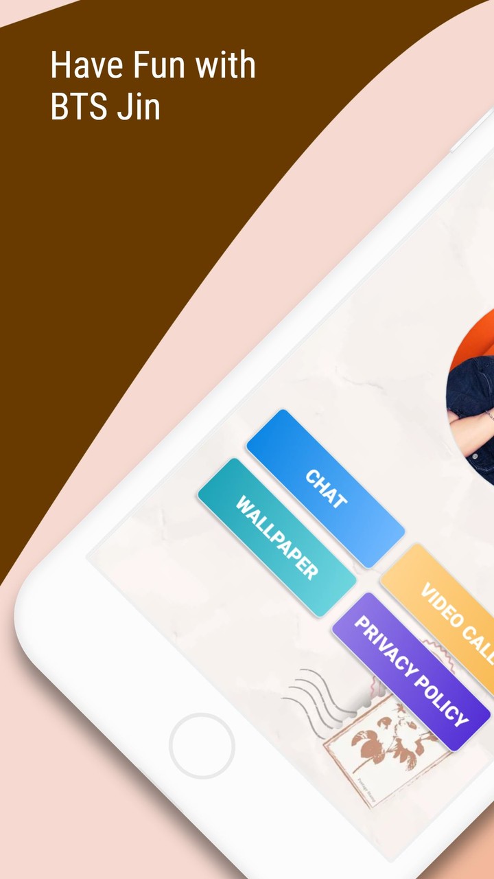 Kim Seok-jin BTS Fake Call screenshot image 1_Popularmodapk.com