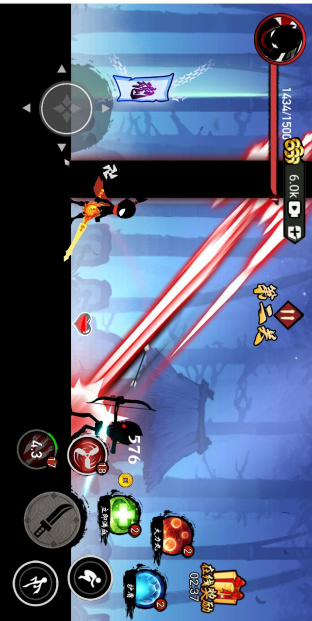 斗魂火柴人<span>(No Ads)</span> screenshot image 2_Popularmodapk.com