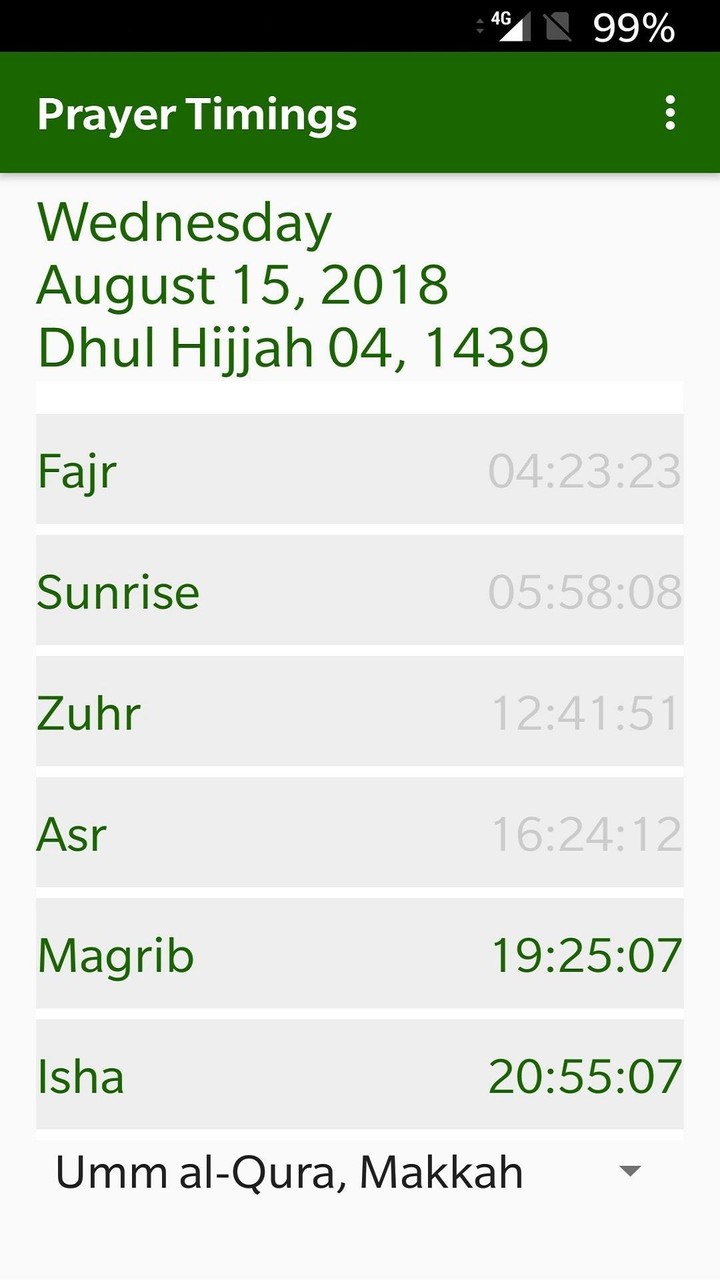 Prayer Timings screenshot image 1_Popularmodapk.com