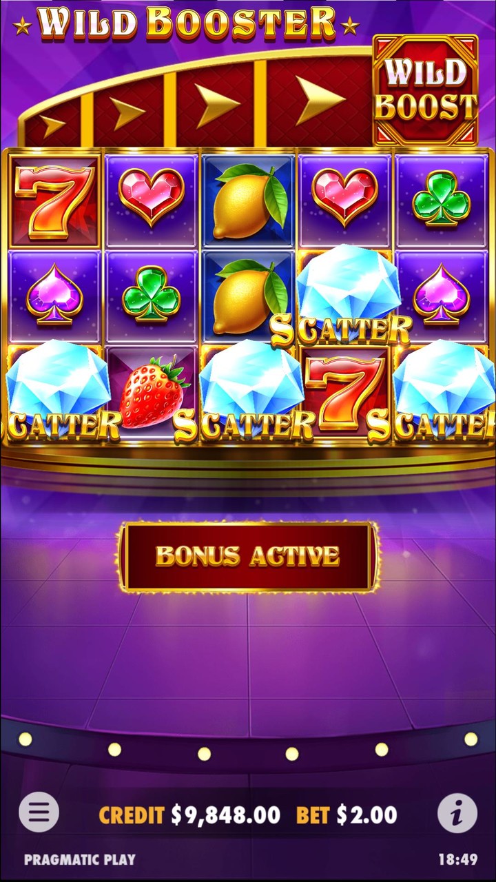 Wild Booster Slot Casino Game screenshot image 3_Popularmodapk.com