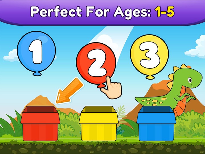 Balloon Pop Kids Learning Game screenshot image 1_Popularmodapk.com